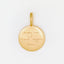 Engraved Handwriting Star Set Diamond Coin
