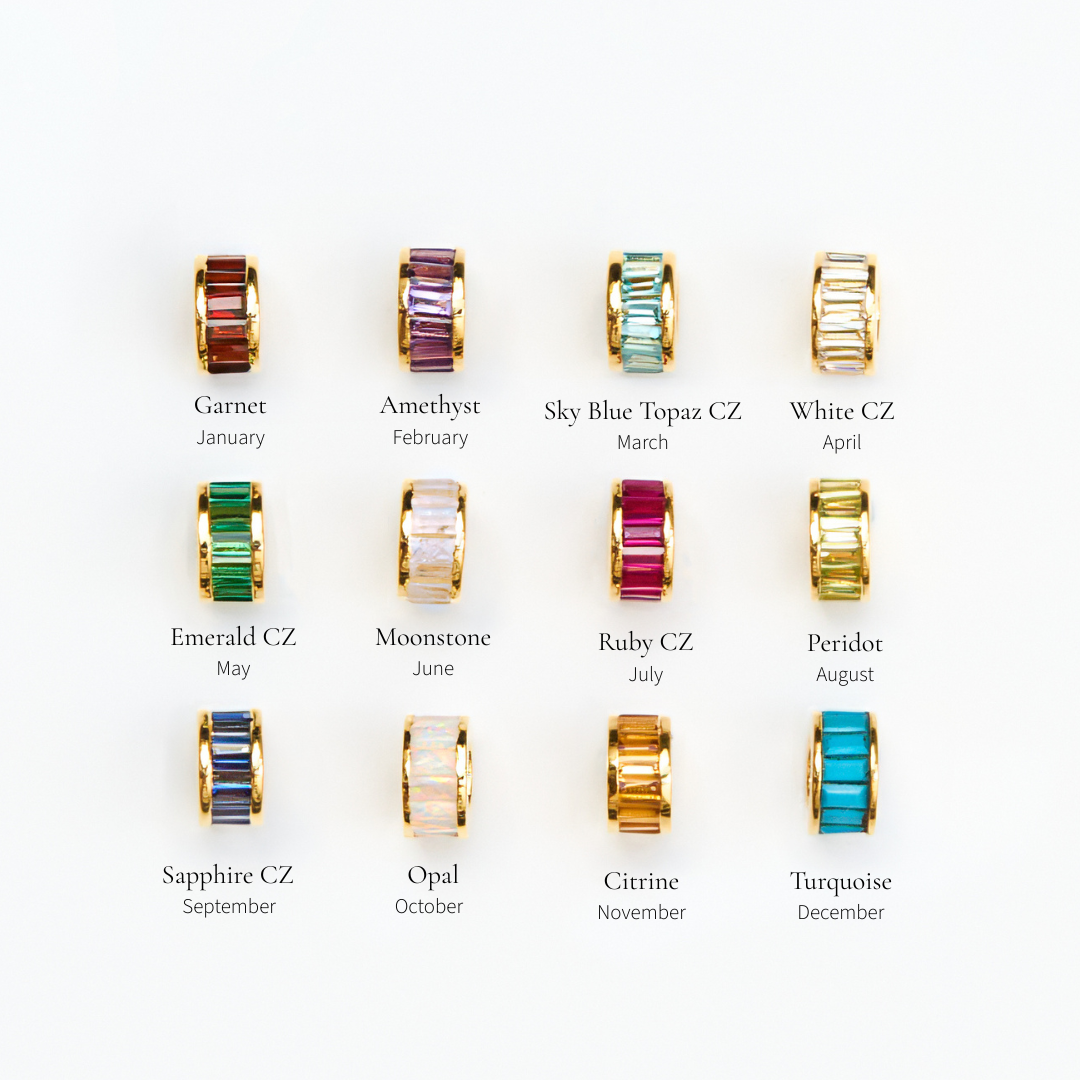 Birthstone Stacker Charm