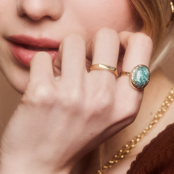 Engravable Vintage Signet Ring