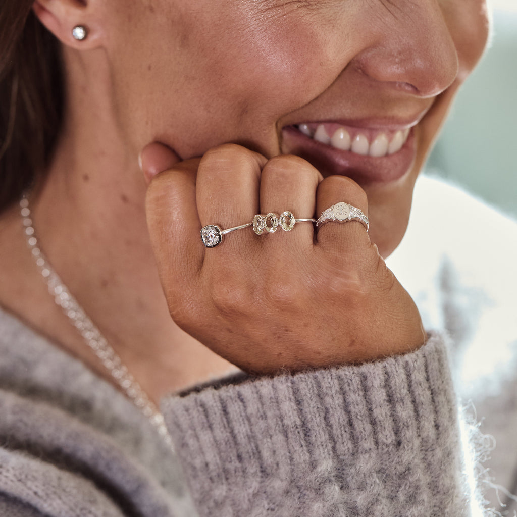 Louise Thompson Chapters Vintage Signet Ring