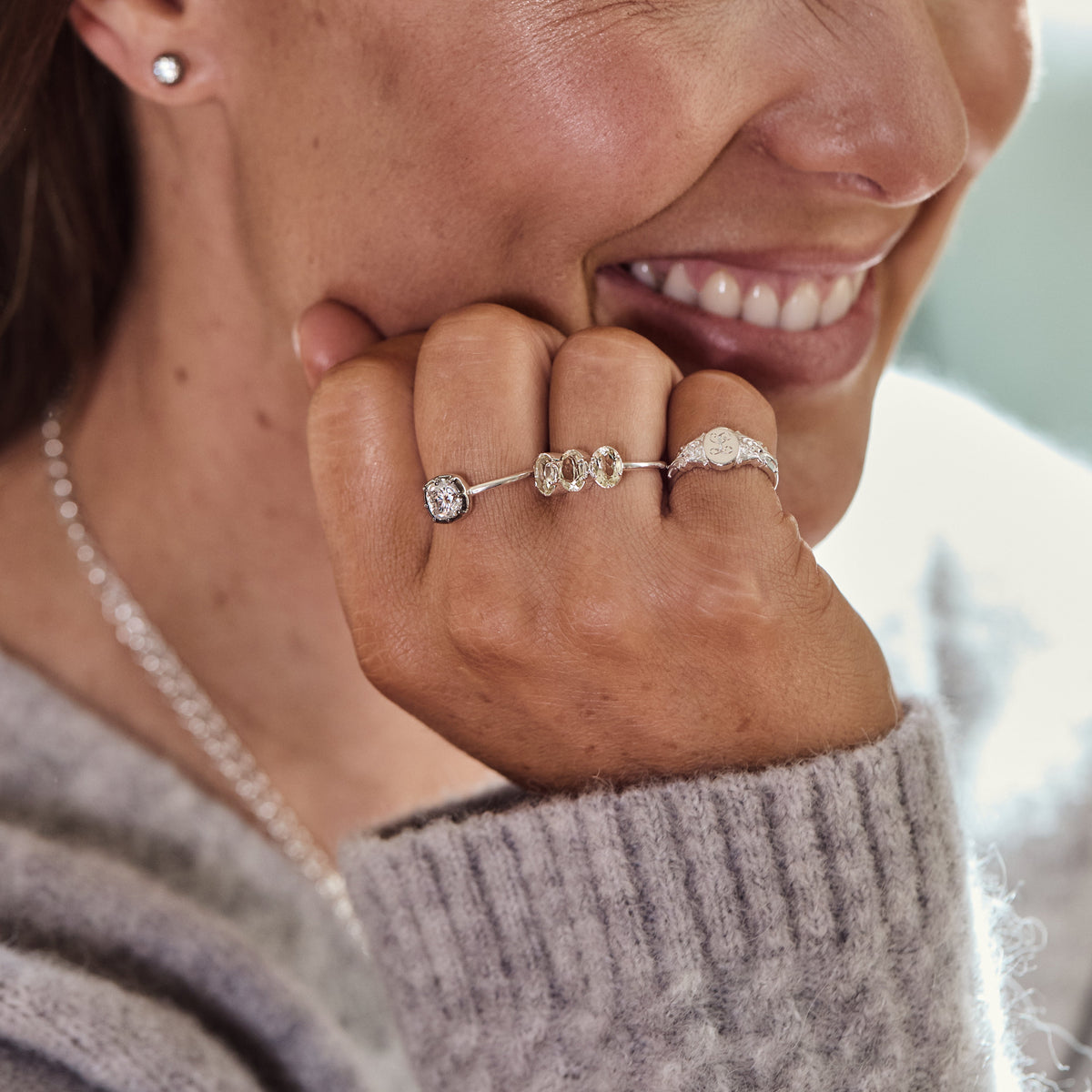 Louise Thompson Chapters Vintage Signet Ring