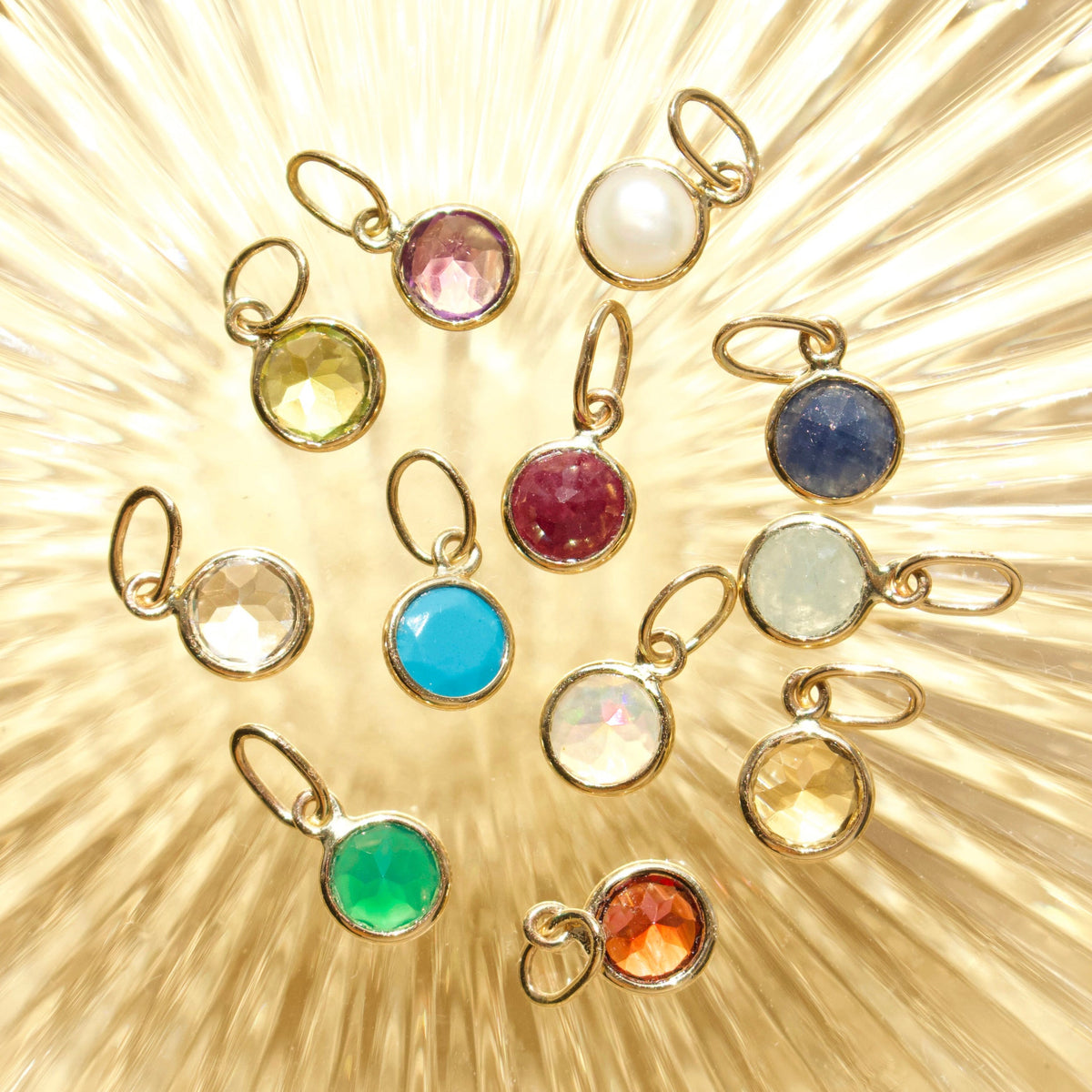 Treasured Birthstone Charm