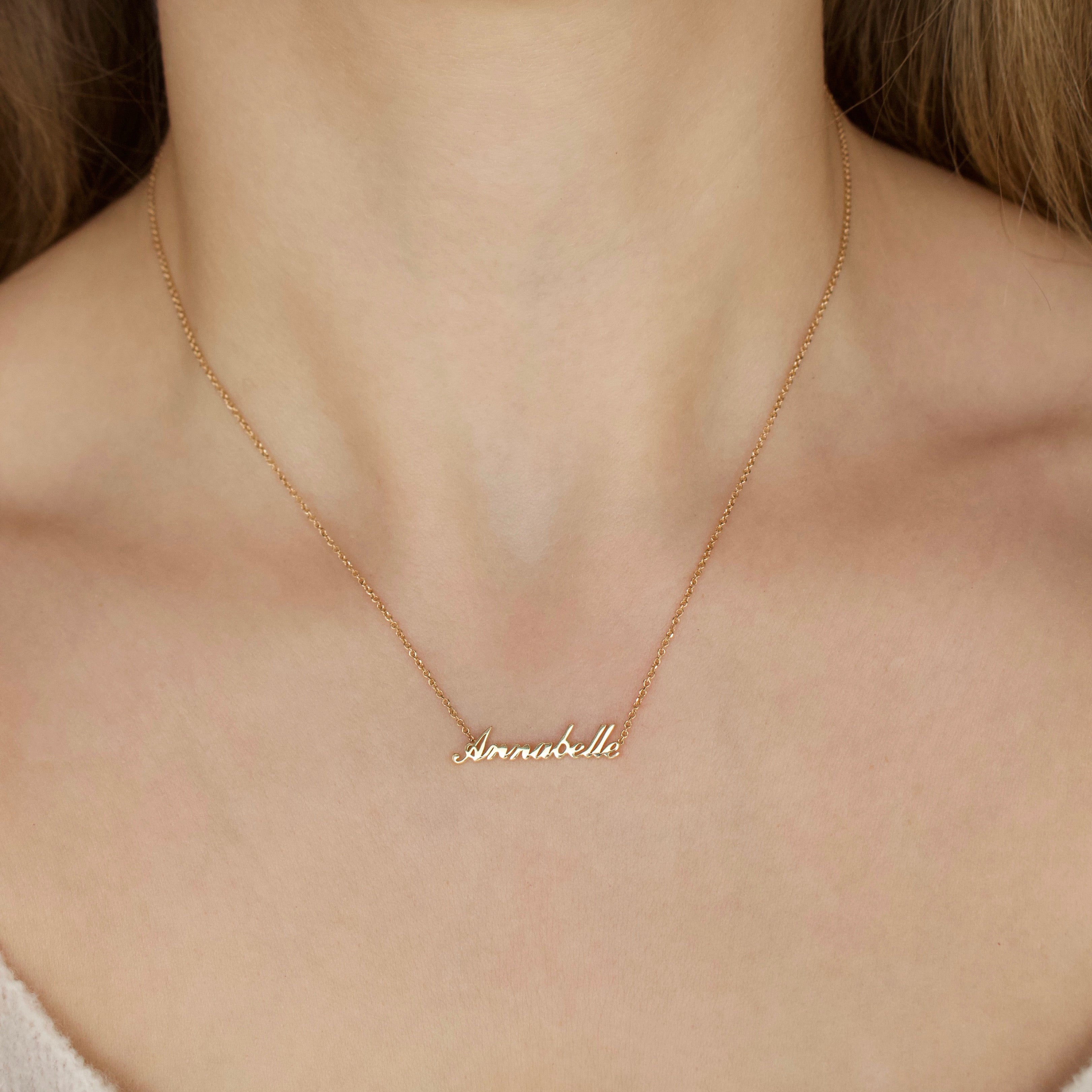 Name Plate Necklace Secondary image