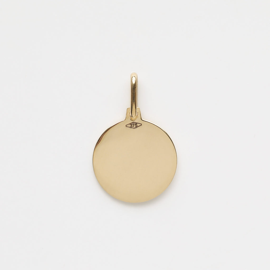 Treasured Zodiac Diamond Cut Pendant