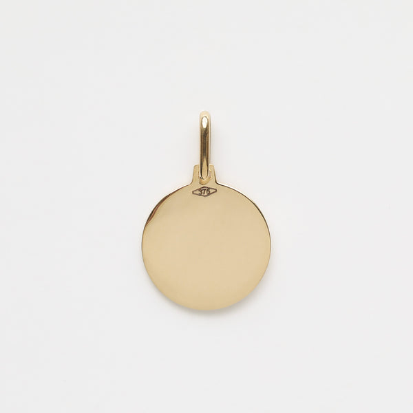 Treasured Zodiac Diamond Cut Pendant