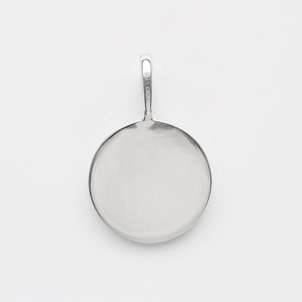 Star Set Diamond Engravable Pendant