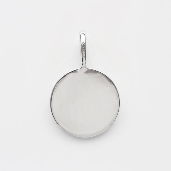 Star Set Diamond Engravable Pendant