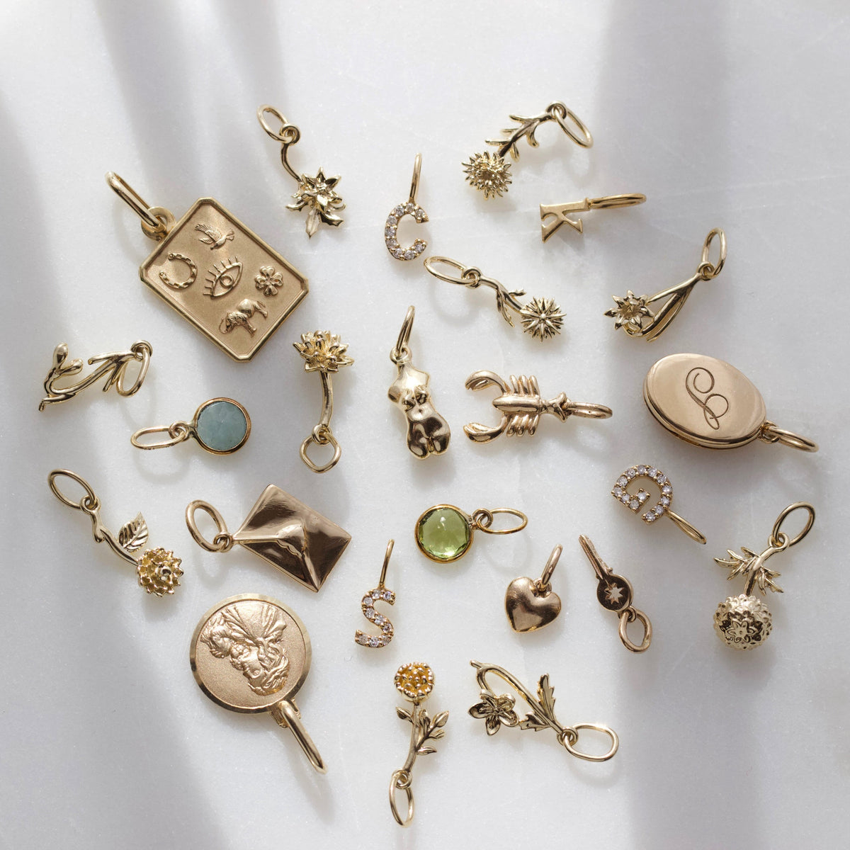Treasured Birth Flower Charm