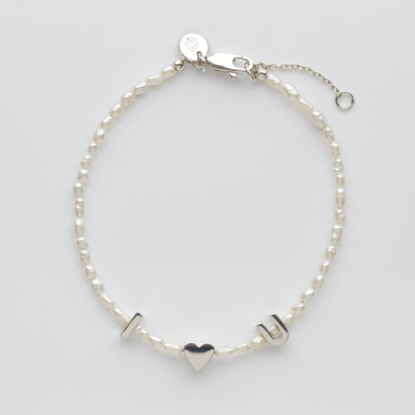 Custom Made Personalised Pearl Bracelet