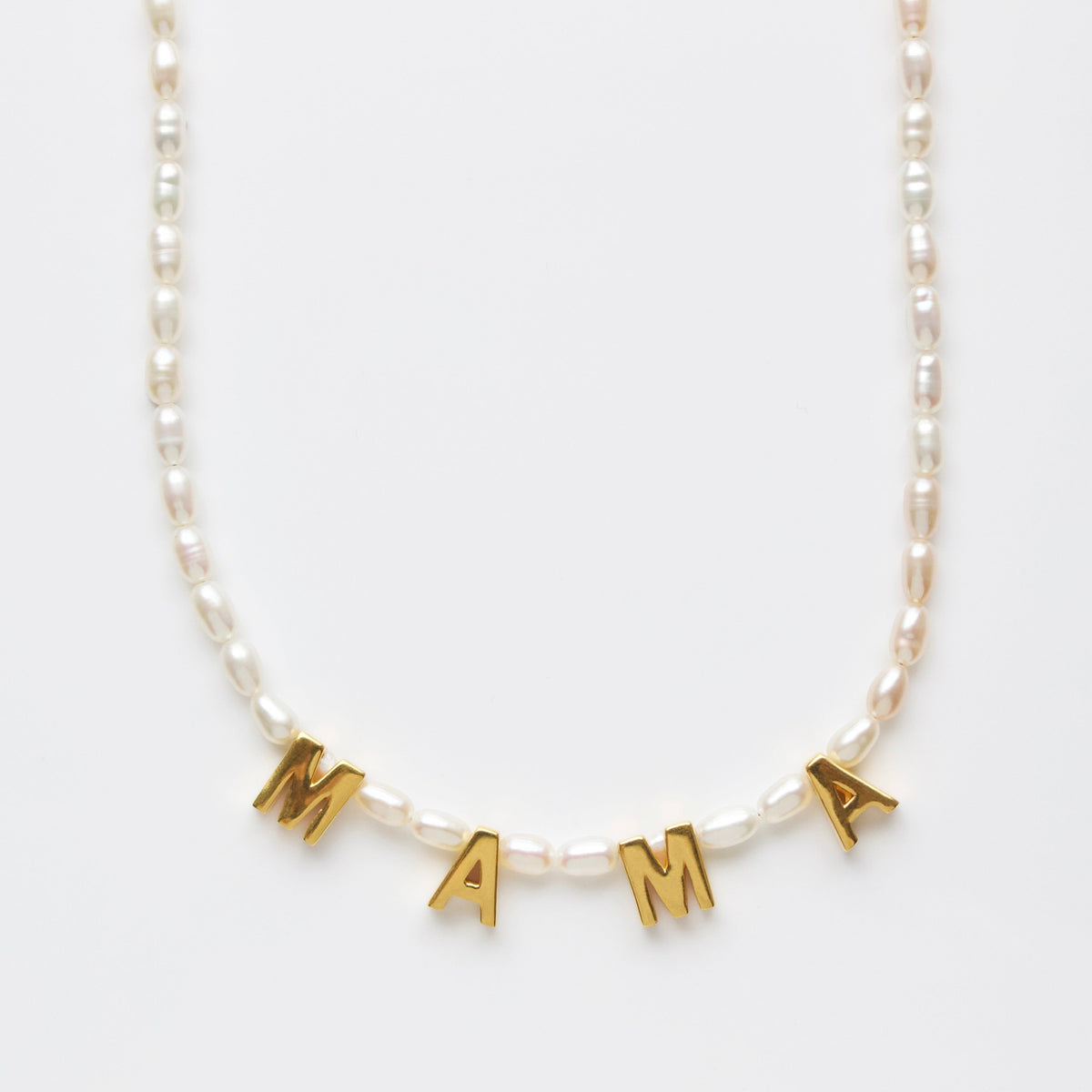 Custom Made Personalised Pearl Necklace