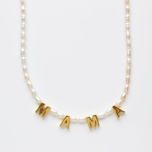 Custom Made Personalised Pearl Necklace