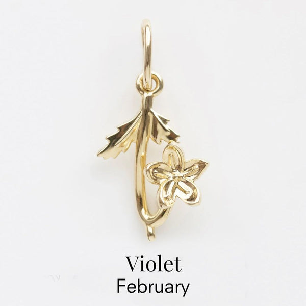 Treasured Birth Flower Charm