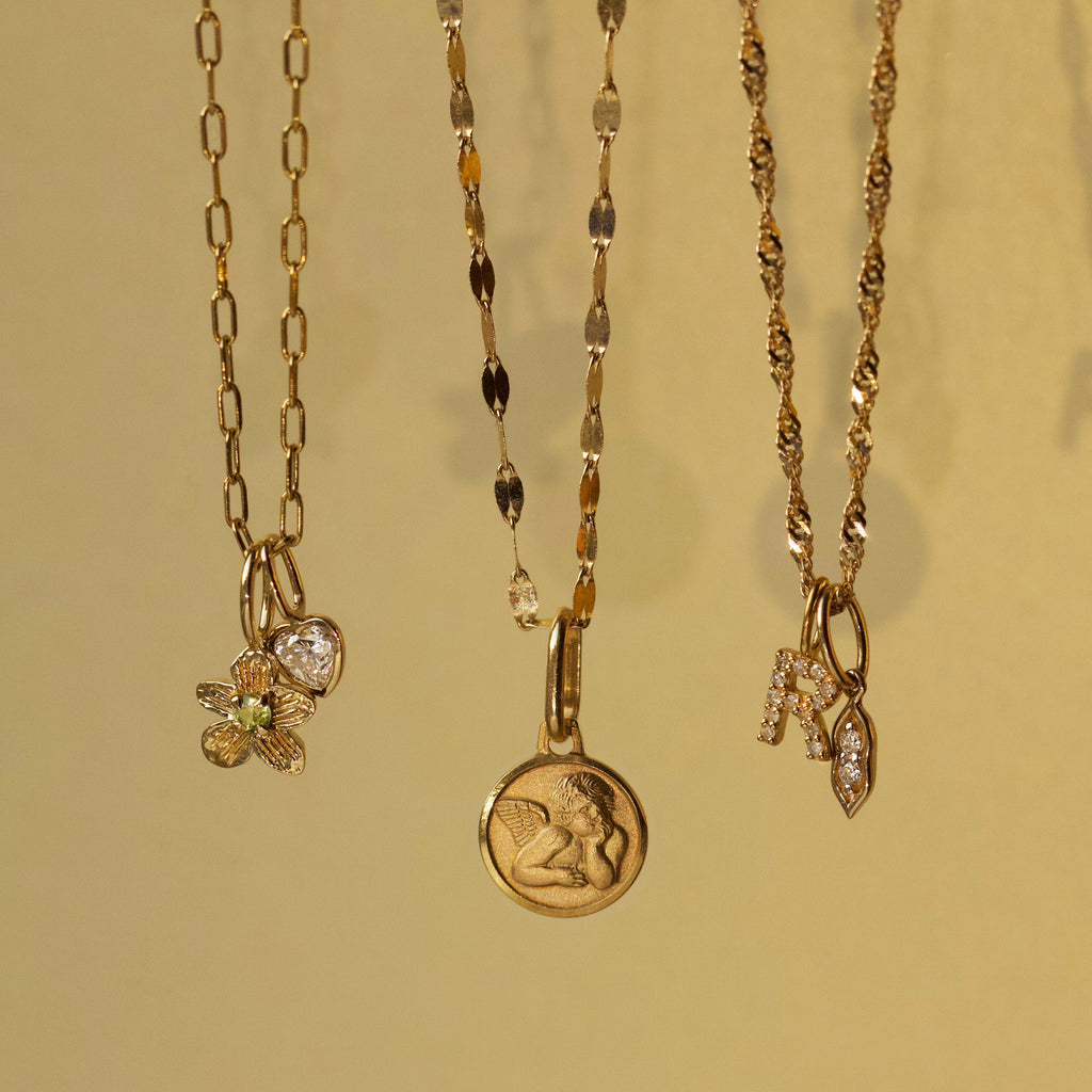 Treasured Birthstone Flower Charm