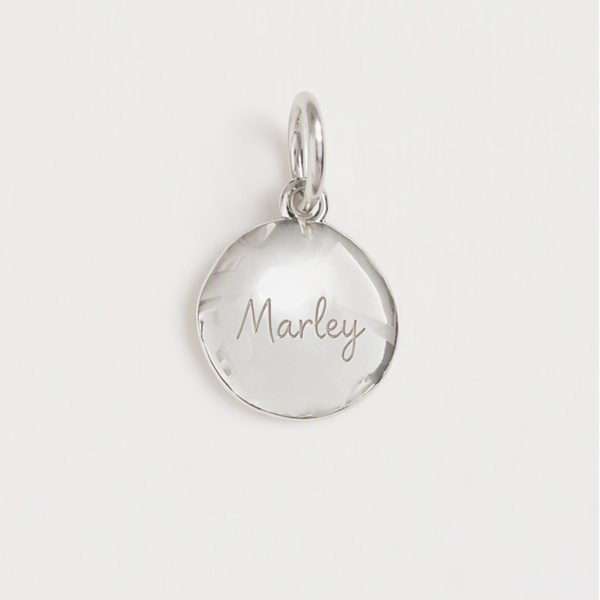 Custom Made Dog Nose Print Pendant Necklace