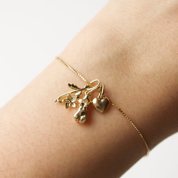 Treasured Birth Flower Charm