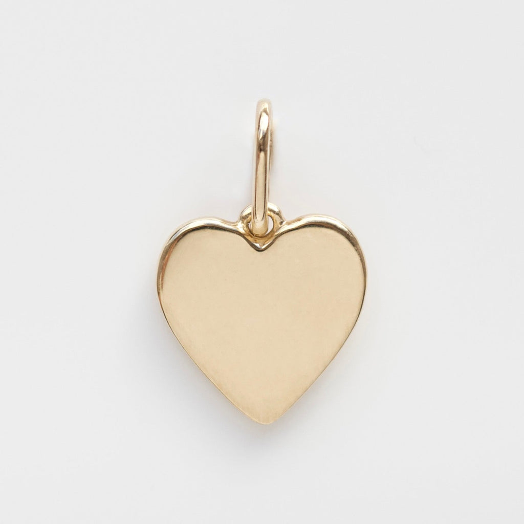 Treasured Diamond Heart Charm