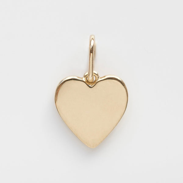 Treasured Diamond Heart Charm