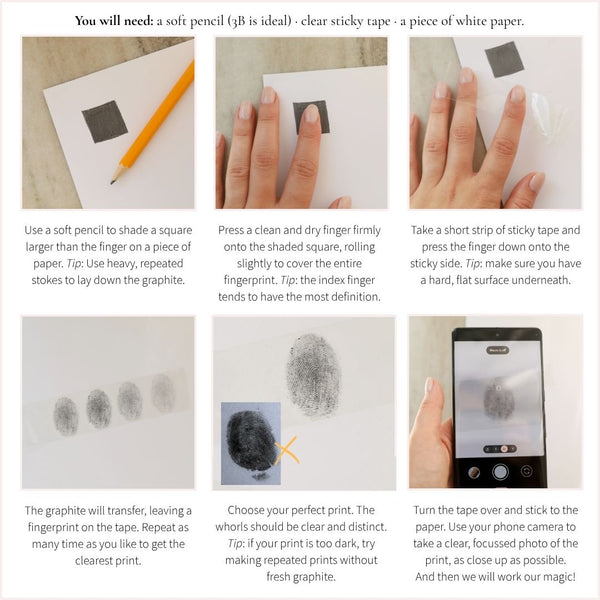 Treasured Fingerprint Pendant