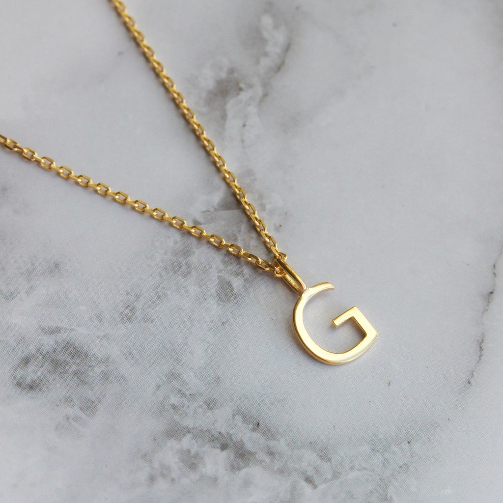 Delicate Initial Necklace