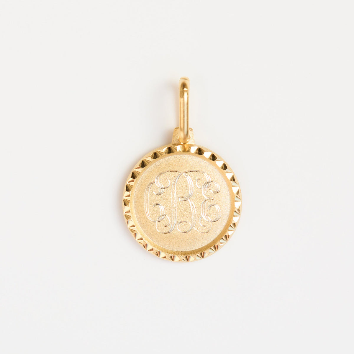 Heirloom Aurora Monogram Diamond Cut Coin Main image