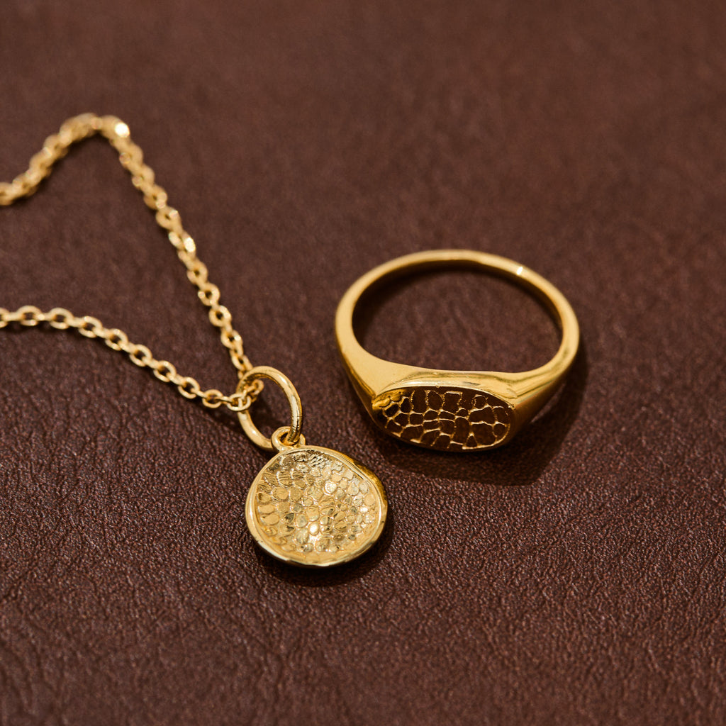 Custom Made Dog Nose Print Pendant Necklace