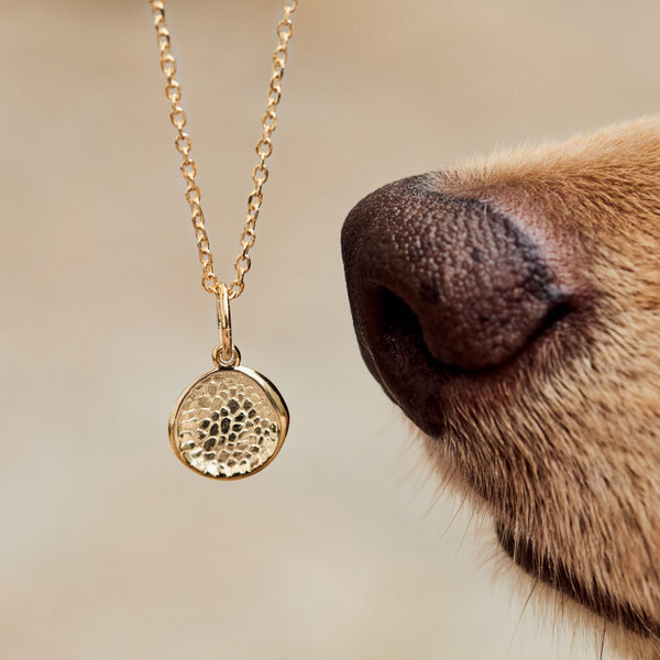 Custom Made Treasured Dog Nose Print Pendant