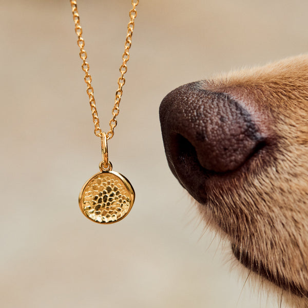 Custom Made Dog Nose Print Pendant Necklace