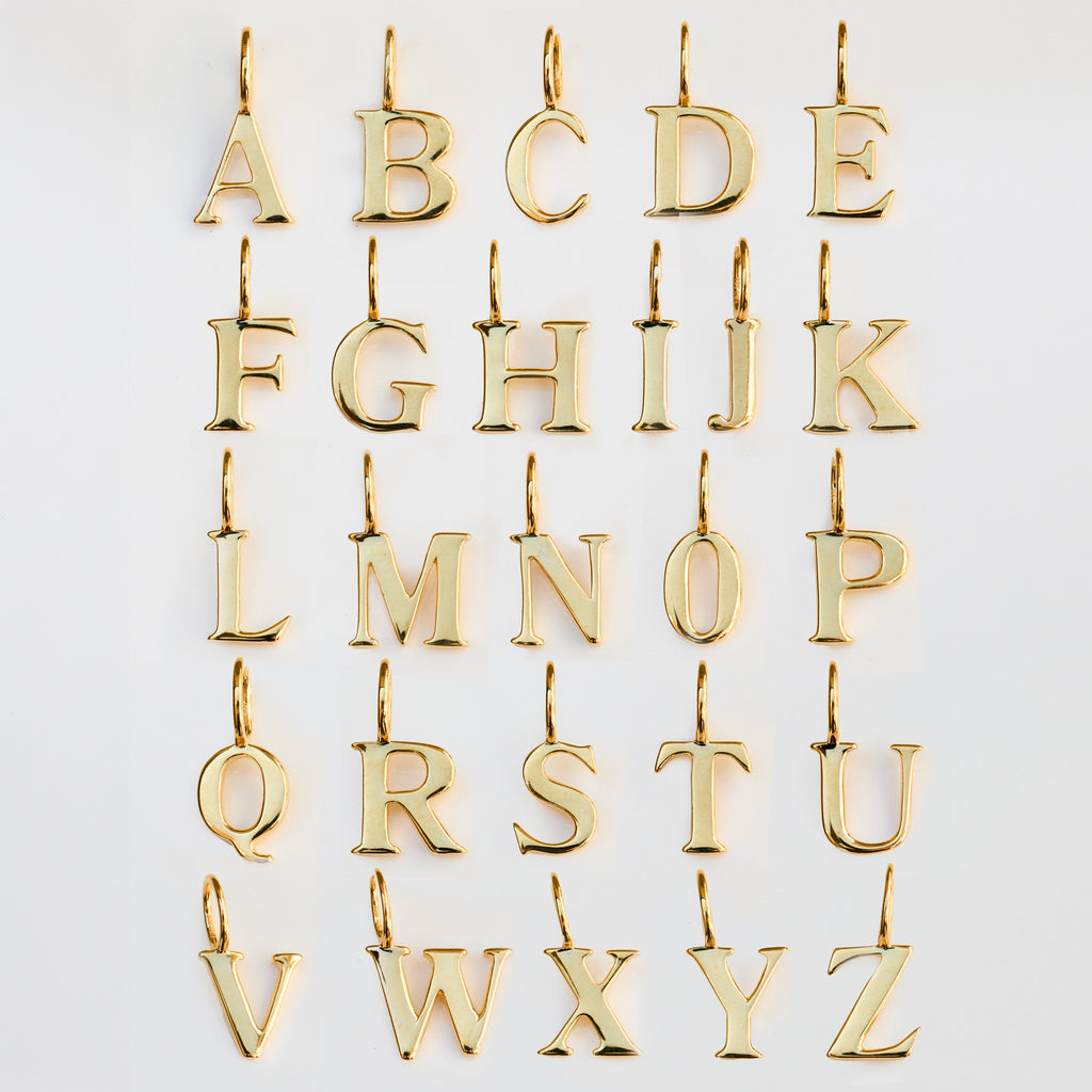 Mini Initial Charm