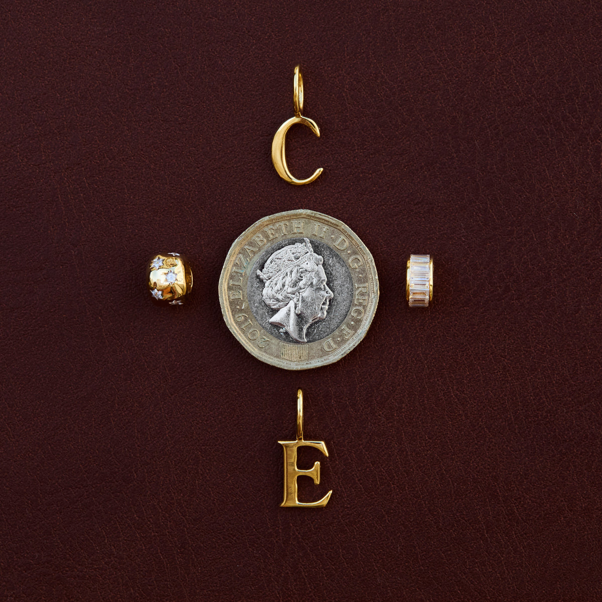 Mini Initial Charm