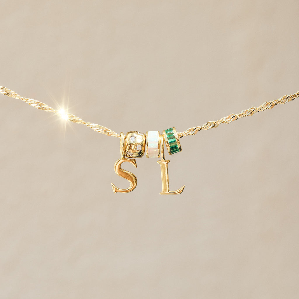 Mini Initial Charm