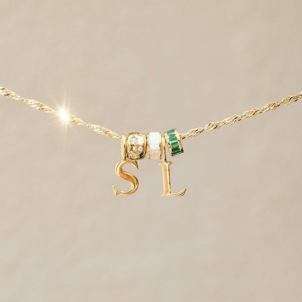 Mini Initial Charm