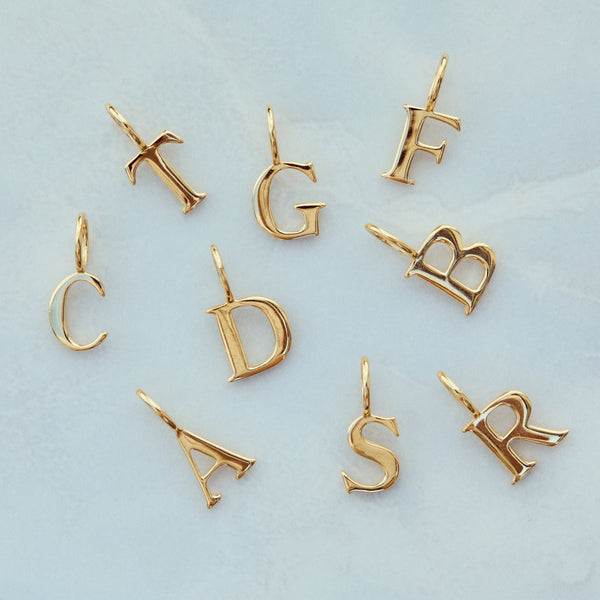 Mini Initial Charm