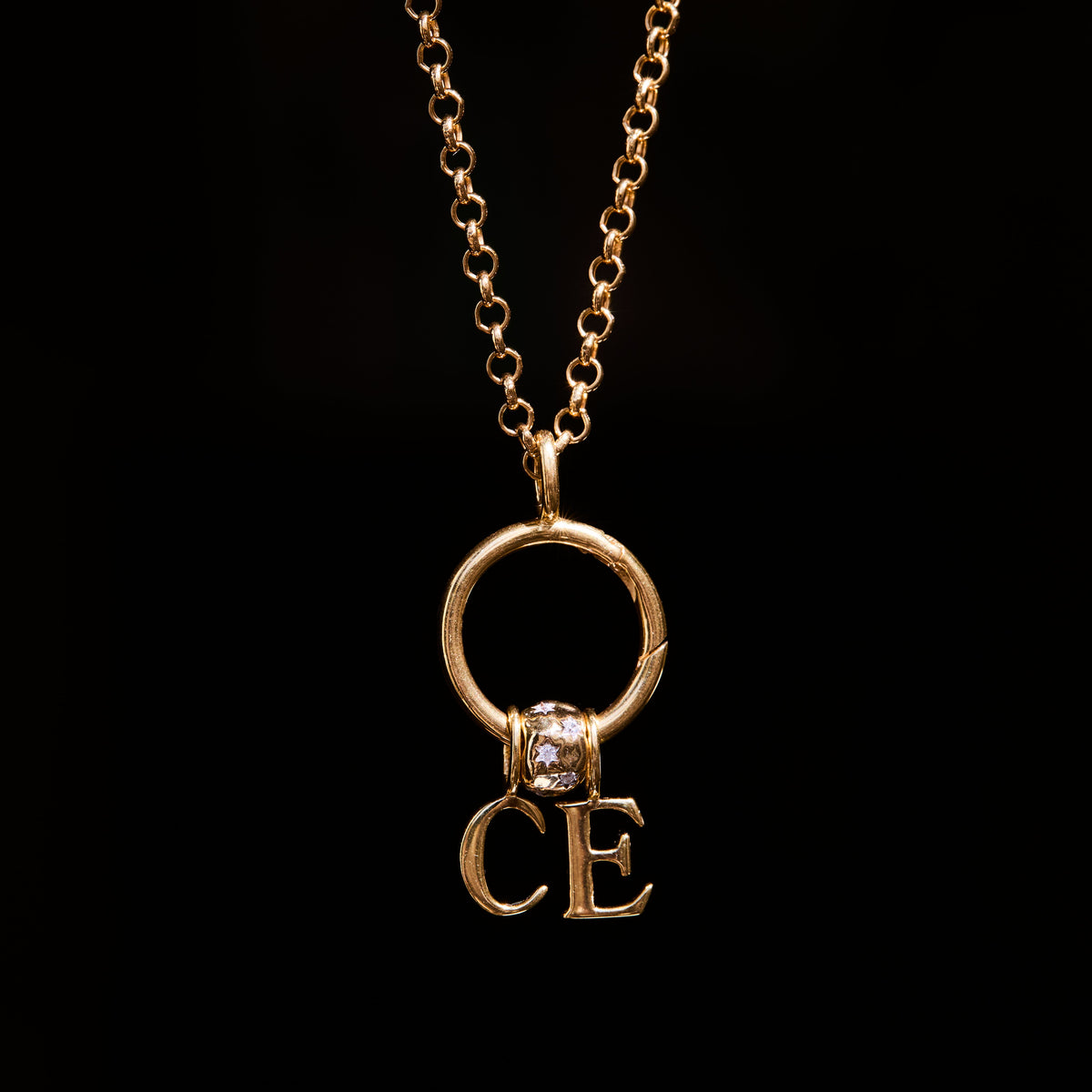 Mini Initial Charm