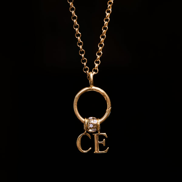 Mini Initial Charm