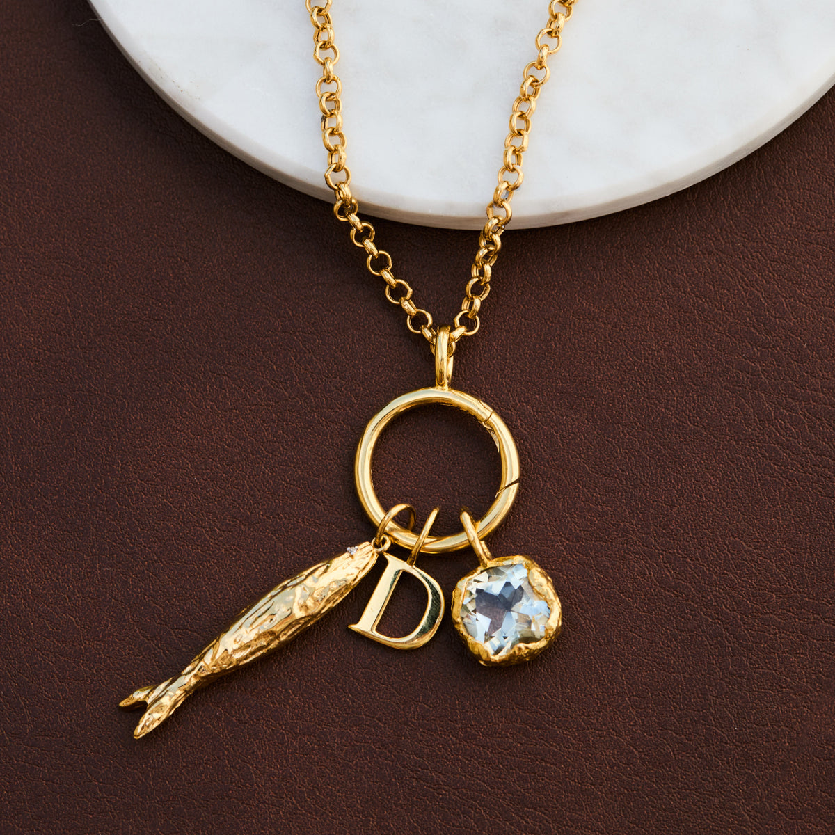 Mini Initial Charm