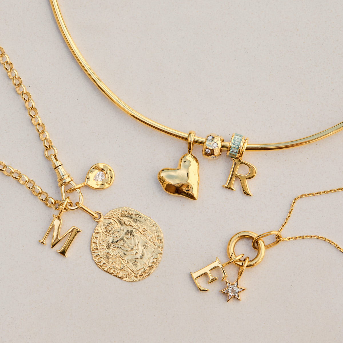 Mini Initial Charm