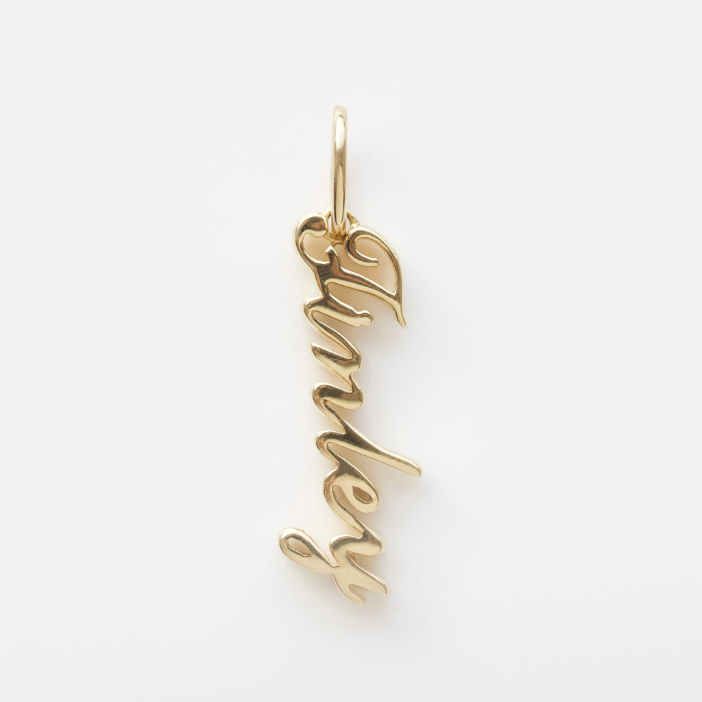 Custom Made Say My Name Charm