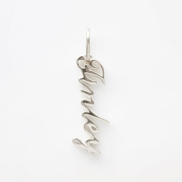 Custom Made Say My Name Charm