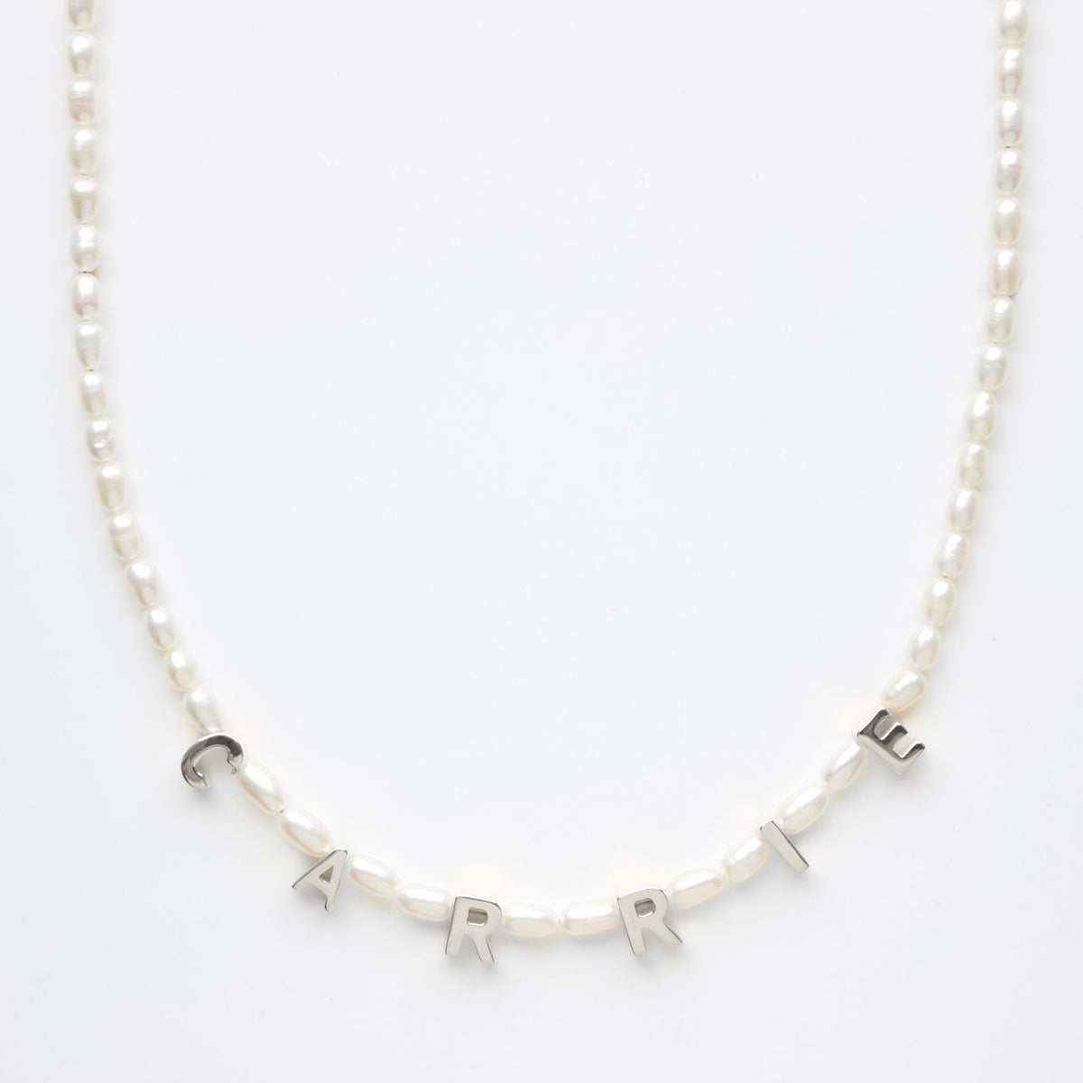 Custom Made Personalised Pearl Necklace