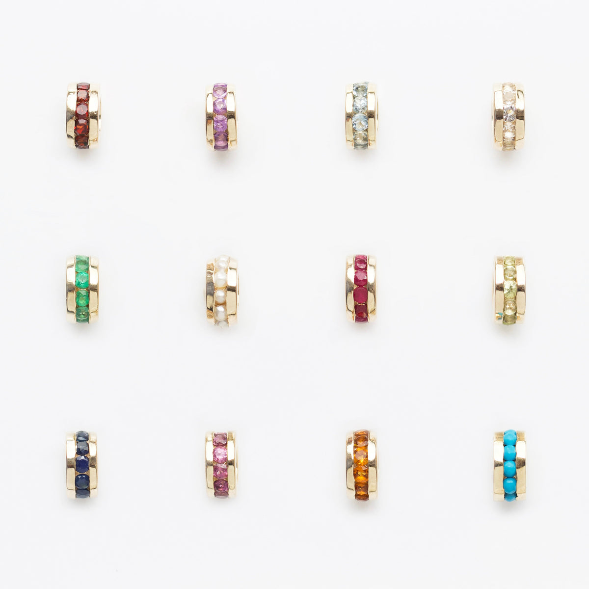 Treasured Birthstone Stacker Charm Main image