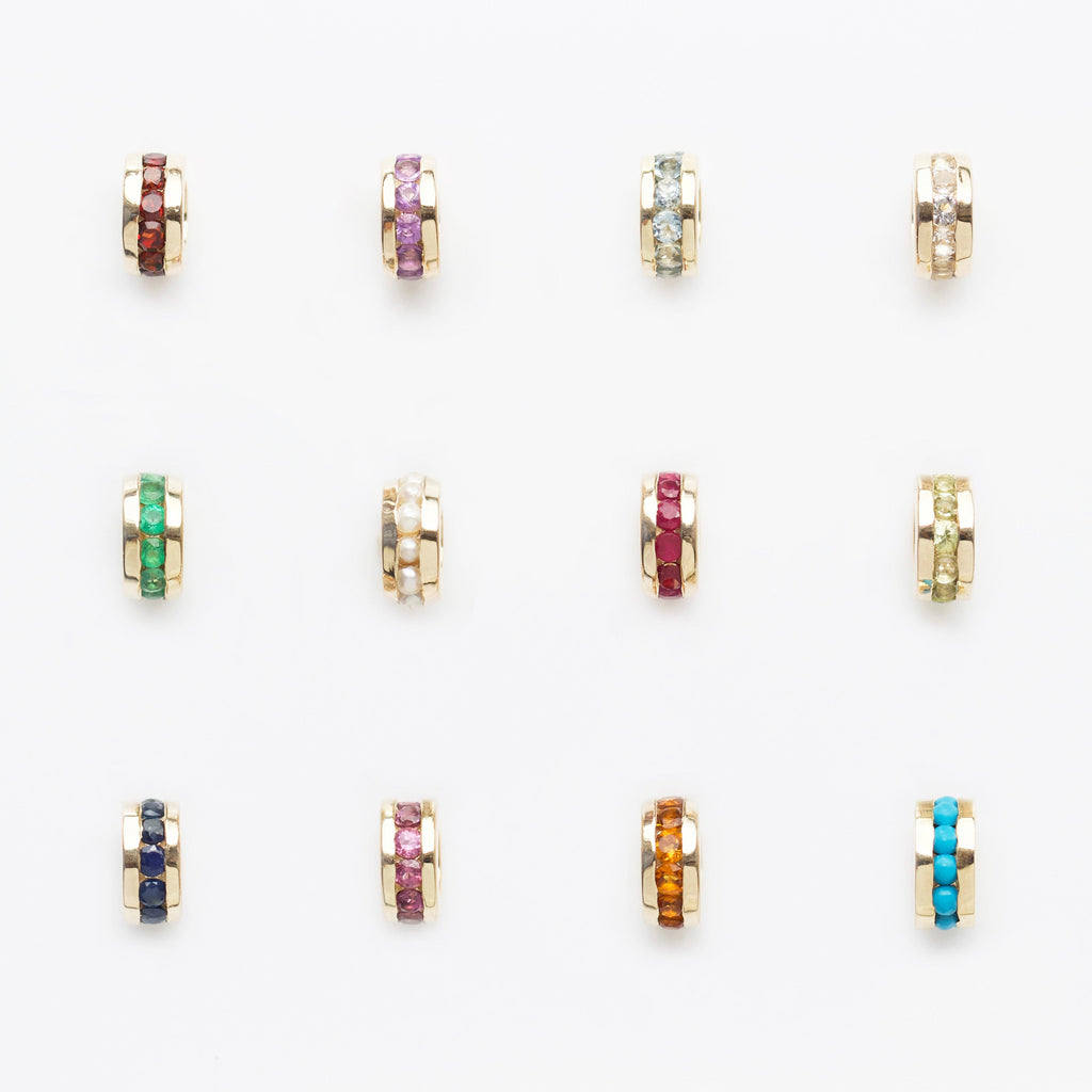 Treasured Birthstone Stacker Charm