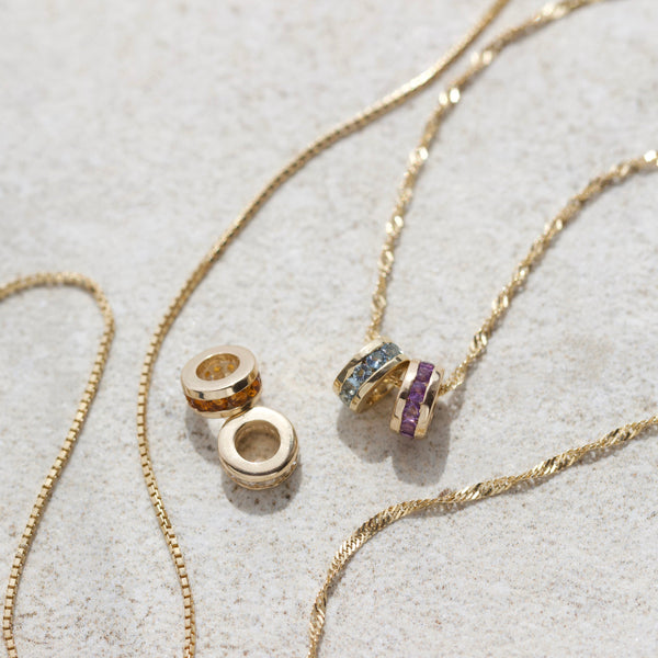 Treasured Birthstone Stacker Charm
