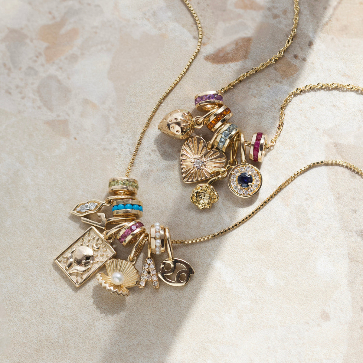 Treasured Birthstone Stacker Charm