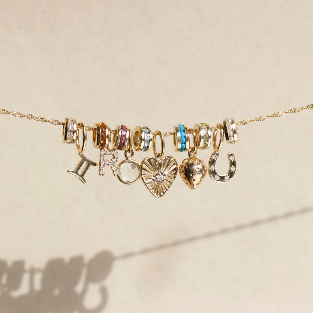 Treasured Birthstone Stacker Charm
