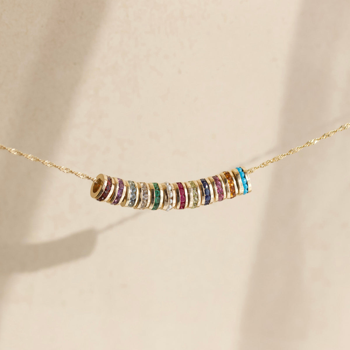 Treasured Birthstone Stacker Charm
