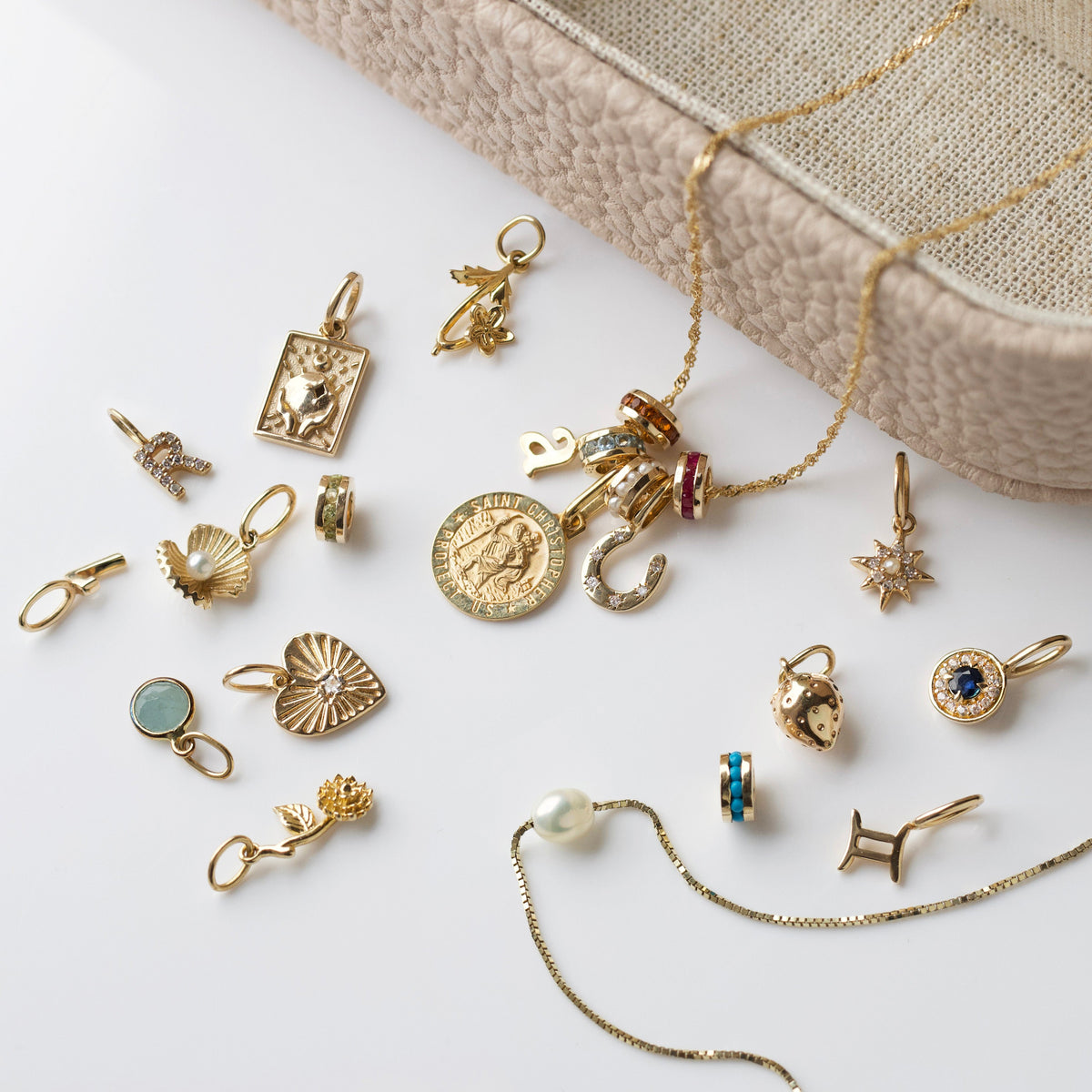 Treasured Birthstone Stacker Charm