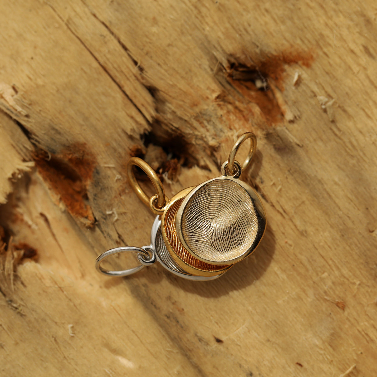 Custom Made Fingerprint Pendant Necklace