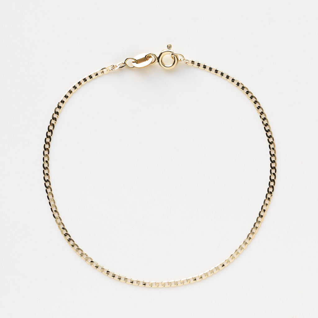 Treasured Sparkle Curb Chain Bracelet