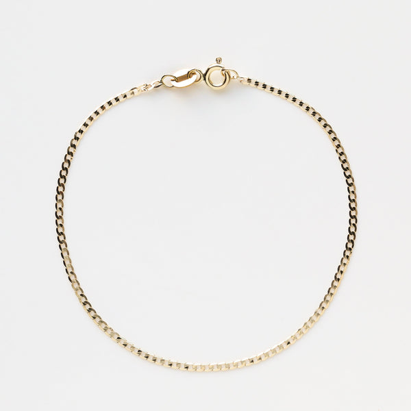 Treasured Sparkle Curb Chain Bracelet