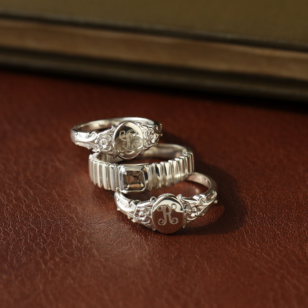 Louise Thompson Chapters Vintage Signet Ring